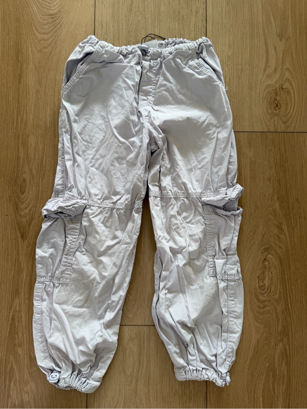 Zara Kids Light Purple/Gray Girls Cargo Jogger Pants Size 8YRS
